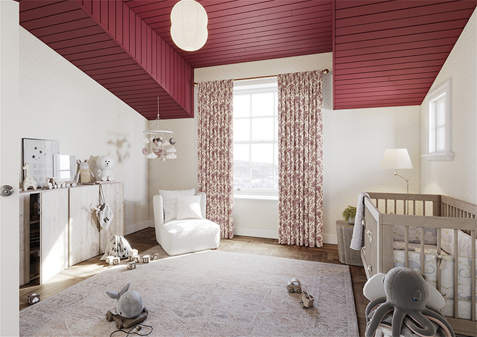 Carlina, Garnet - Made to Measure Curtains - Image 7